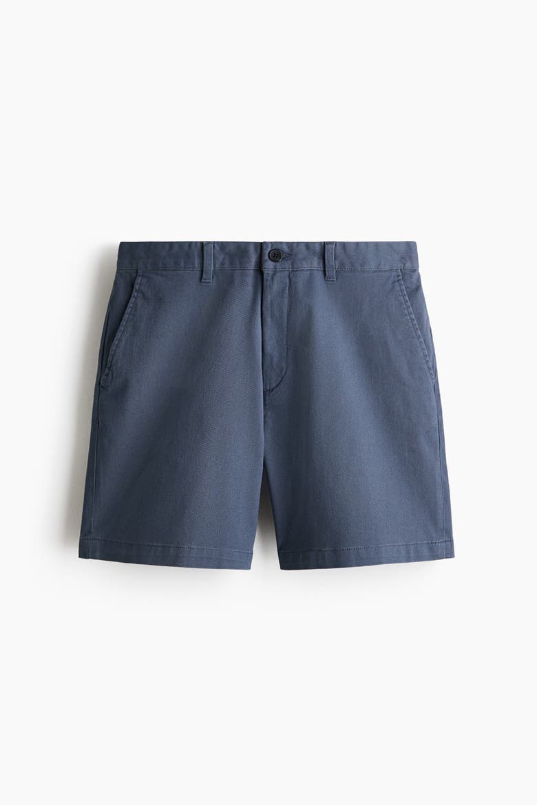 Regular Fit Cotton Chino Shorts, Main, color, Dusty blue