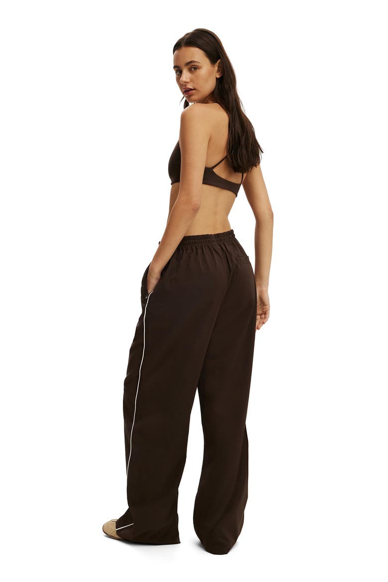 Women's Active Baggy Woven Sweatpant, Alternate, color, French Roast