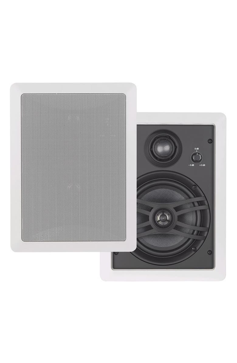 Yamaha NS-IW660 6.5" 3-Way In-Wall Speakers - Pair, Main, color, White