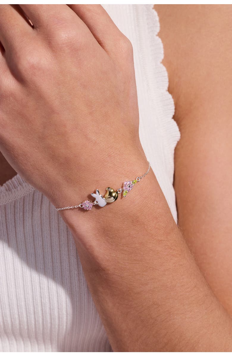 Alex and Ani Peeps<sup>®</sup> Precious Peepsake Bracelet, Alternate, color, Two Tone