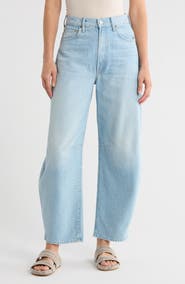 MOTHER Snacks! The Pony Keg Ankle Tapered Leg Jeans