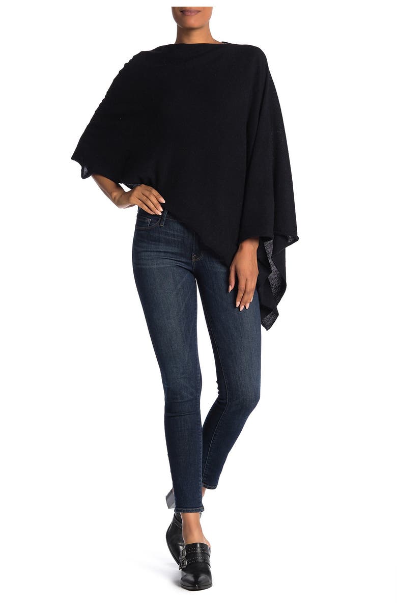 Portolano Lightweight Cowl Neck Poncho, Main, color,