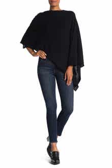 Lightweight Cowl Neck Poncho