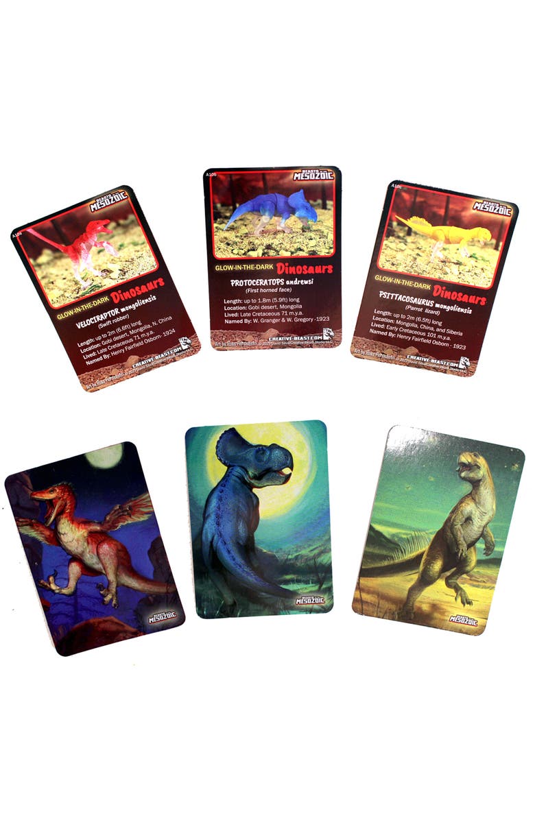 Beasts of the Mesozoic Gitd Dinosaur Figure 3 Pack, Alternate, color, Multicolored