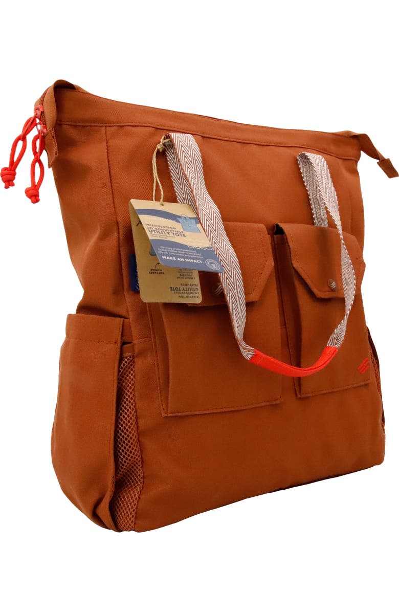 United By Blue (R)evolution Utility Convertible Tote, Alternate, color, Medium Brown