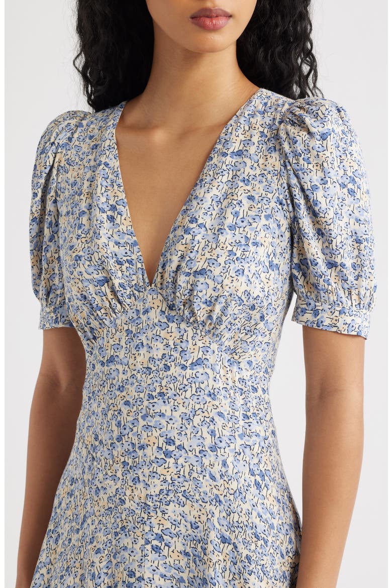 Naira Floral Dress, Alternate, color, DARA
