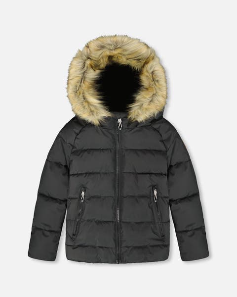 Kids Gender Inclusive Puffy Winter Jacket (Little Kid & Big Kid)