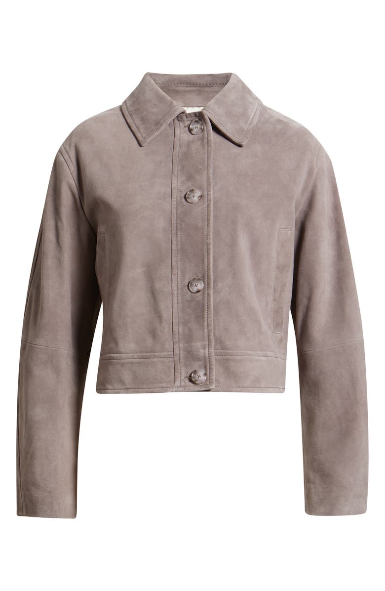 BOSS Orange Sadela Suede Jacket, Main, color, 