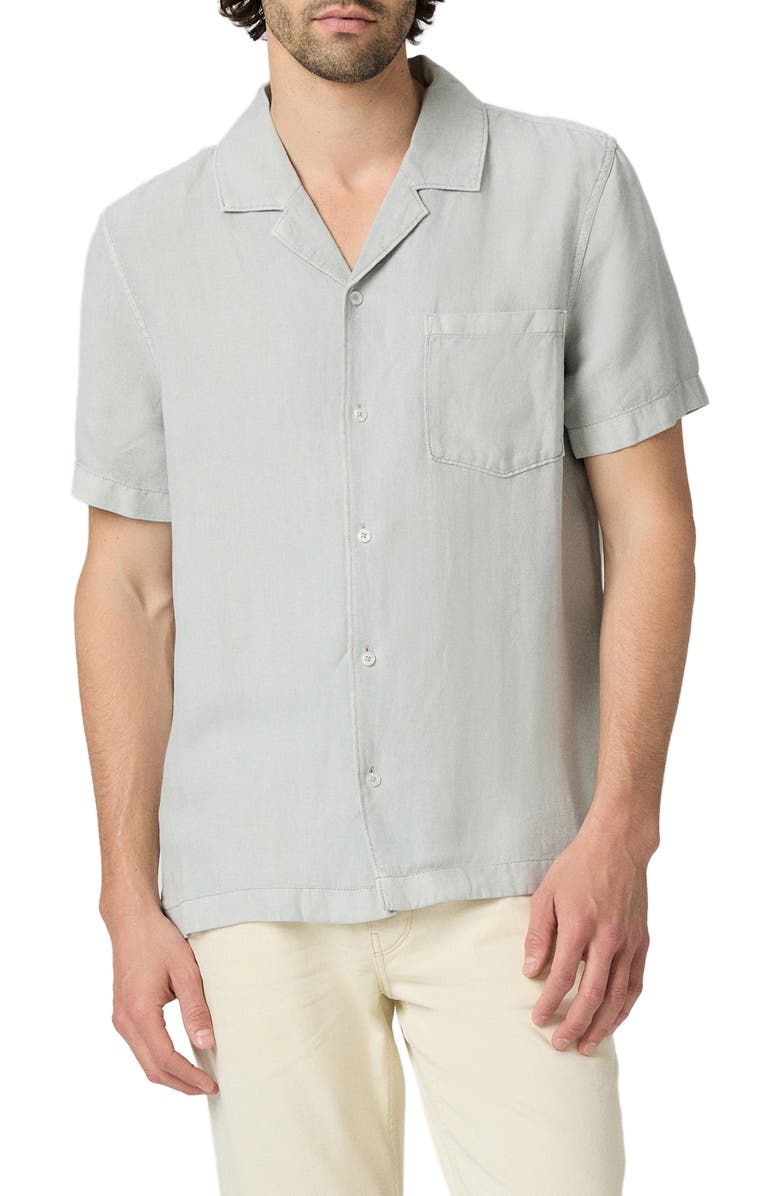 PAIGE Albro Camp Shirt, Main, color, Vintage Bristol Blue