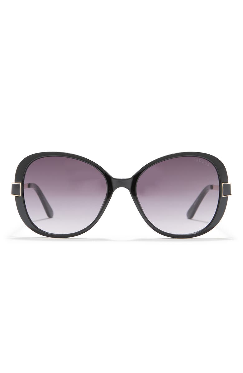 GUESS 55mm Oval Sunglasses, Main, color,