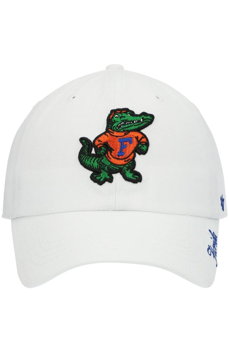'47 Women's '47 White Florida Gators Miata Clean Up Adjustable Hat, Alternate, color, 