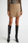 Ganni Pleated Miniskirt