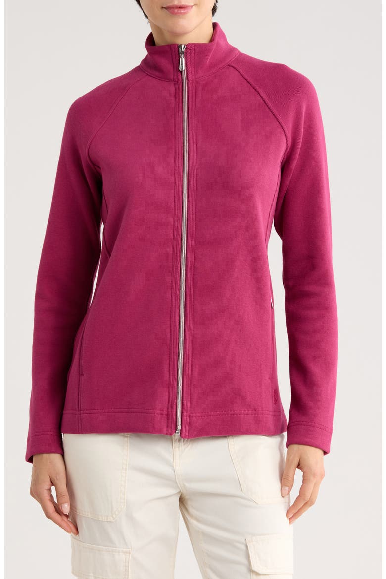 New Aruba Zip Jacket, Alternate, color, SANTA ANA