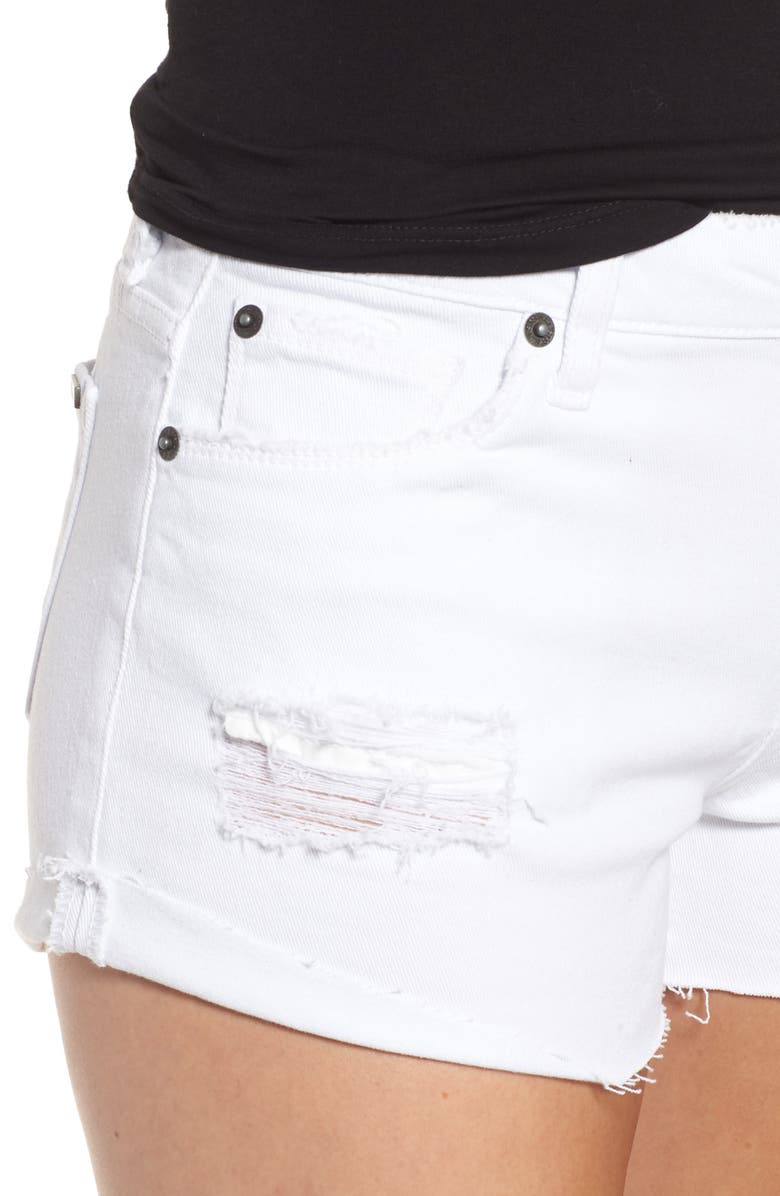 STS Blue Distressed Boyfriend Denim Shorts, Alternate, color, 