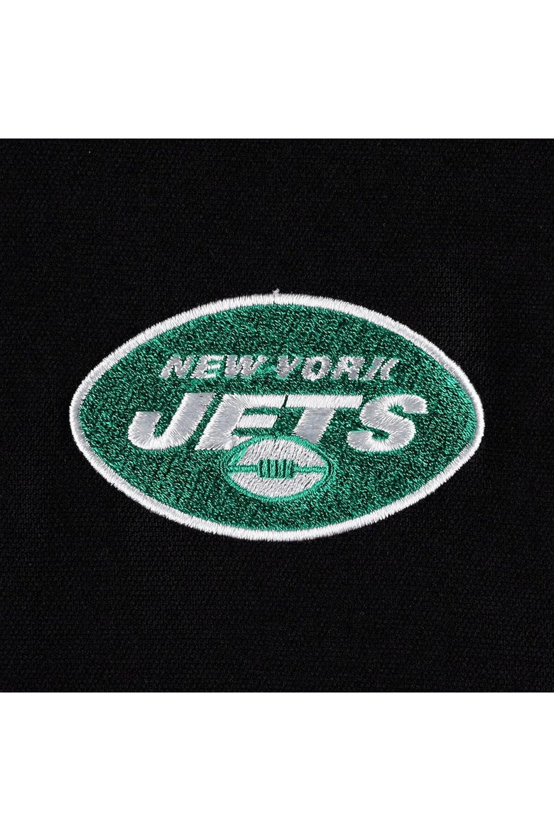 Men's Dunbrooke Black New York Jets Journey Workwear Tri-Blend Full-Zip Jacket, Alternate, color, Black