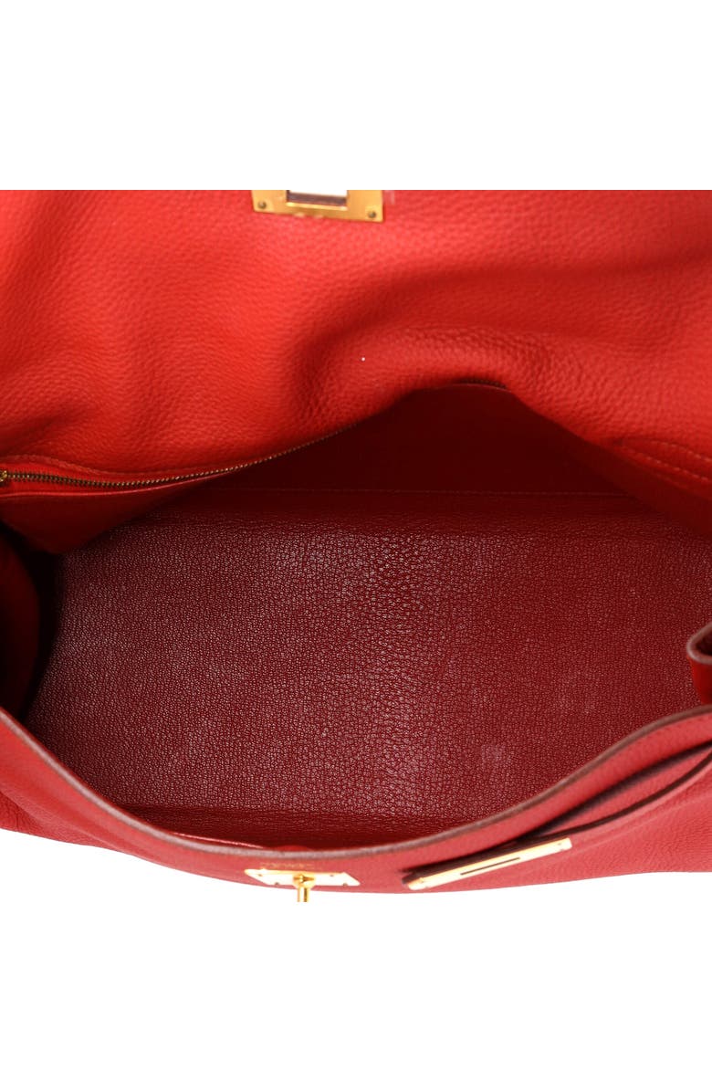 Pre-Owned Hermes Kelly Handbag Red Togo with Gold Hardware 32, Alternate, color, Vermillon