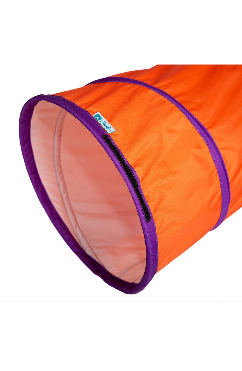 Pacific Play Tents 6-Foot Institutional Tunnel, Alternate, color, Orange Purple