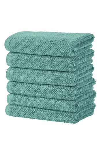 Woven & Weft Popcorn Texture 6-piece Towel Set