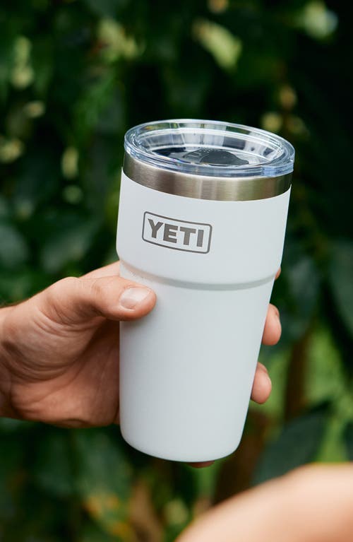 Yeti Ramber 20-ounce Stackable Cup In White