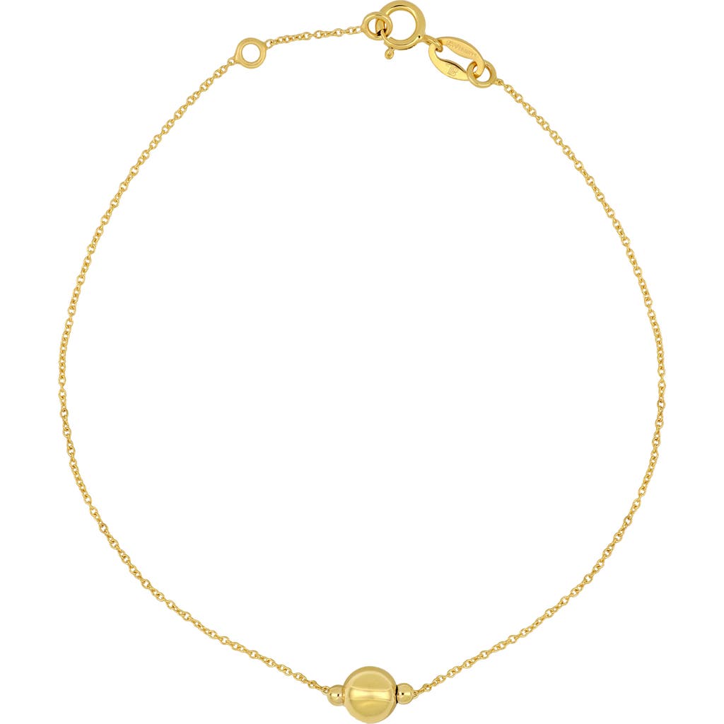 Bony Levy 14k Gold Ball Chain Bracelet In Gold