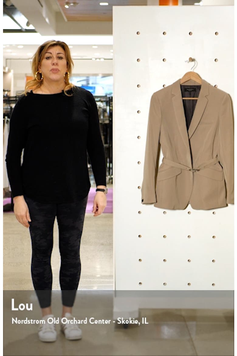 Andre Belted Blazer video