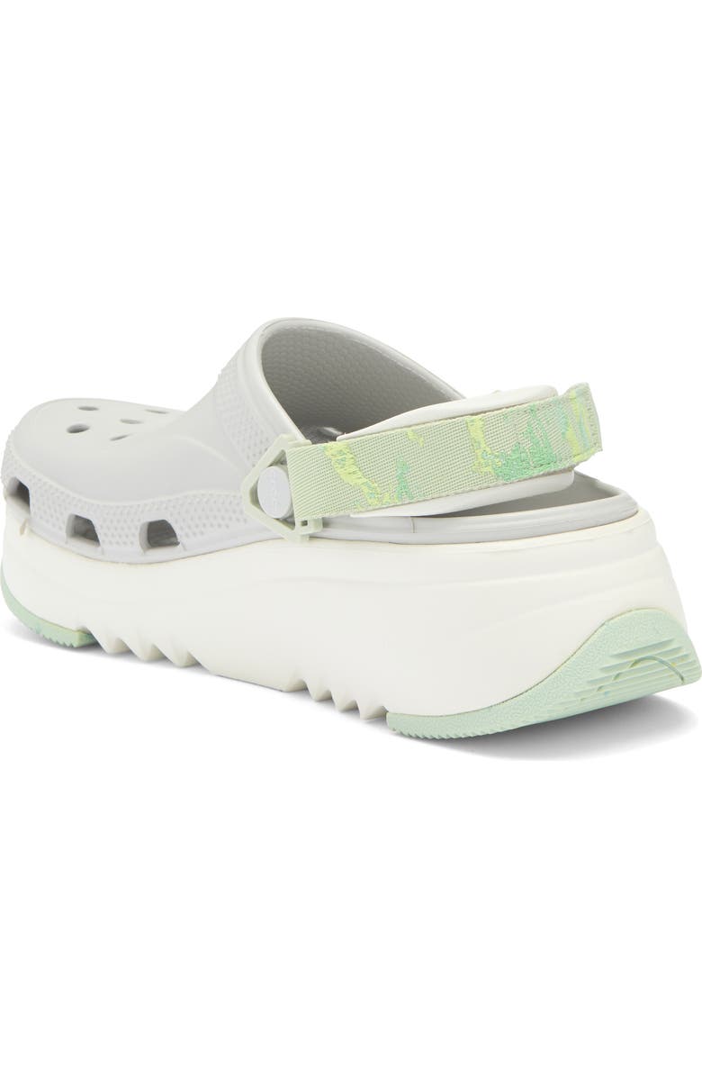 CROCS Hiker Xscape Marbled Platform Slingback Clog, Alternate, color,