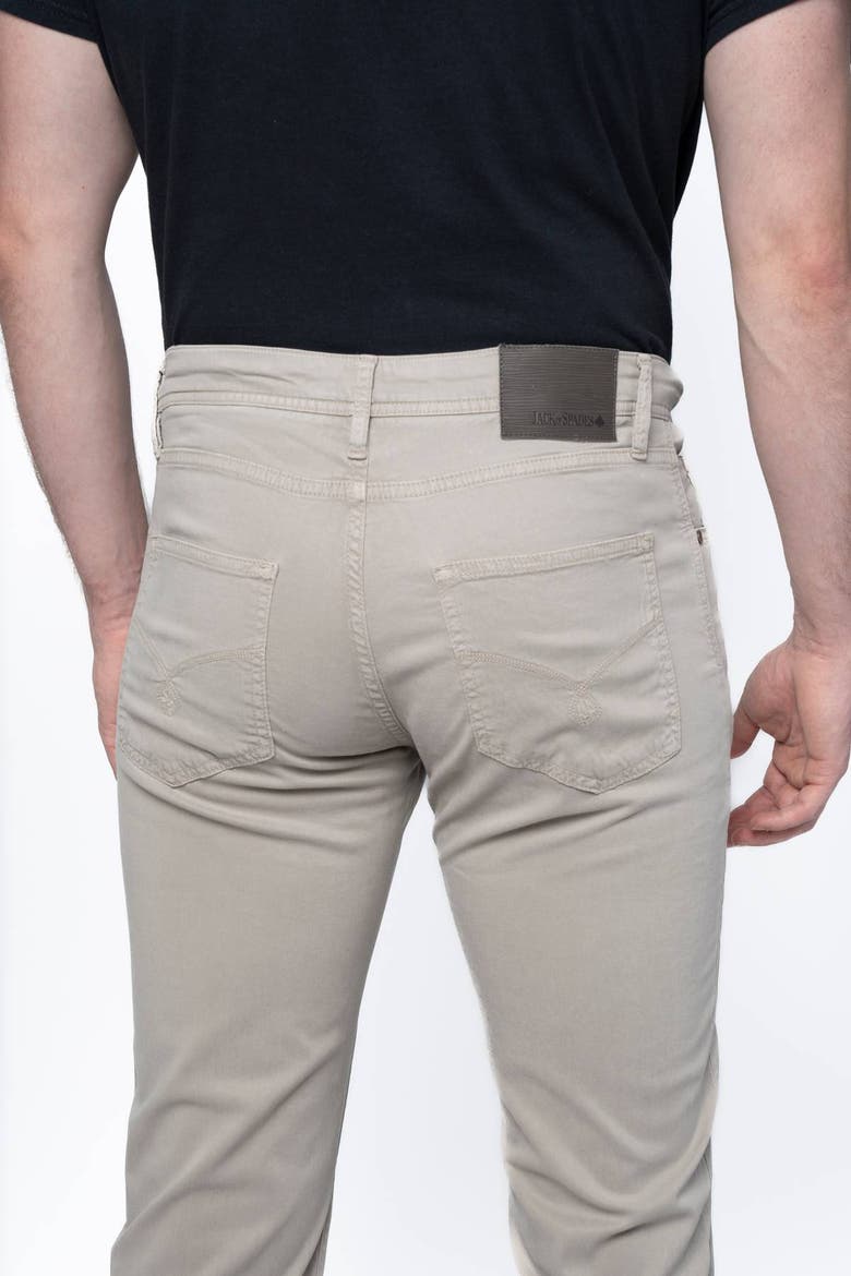 Jack Fit Five Pocket Pants, Alternate, color, Cement