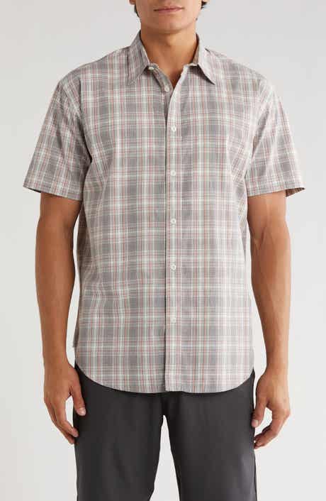 Coastaoro Yarn Dye Cotton Button-Up Shirt
