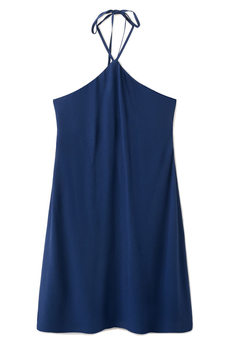 Halter Minidress, Main, color, NAVY