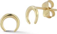 Ember Fine Jewelry 14K Gold Horn Stud Earrings