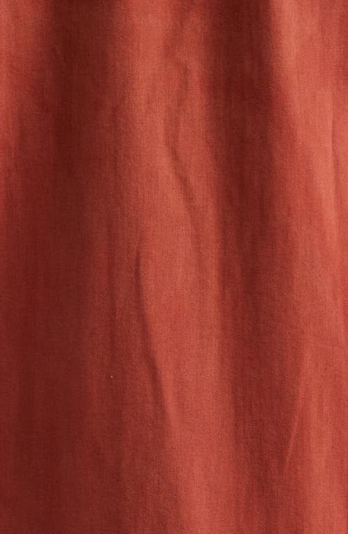 DOUBLE RL DOUBLE RL GARMENT DYE LONG SLEEVE COTTON TWILL CAMP SHIRT