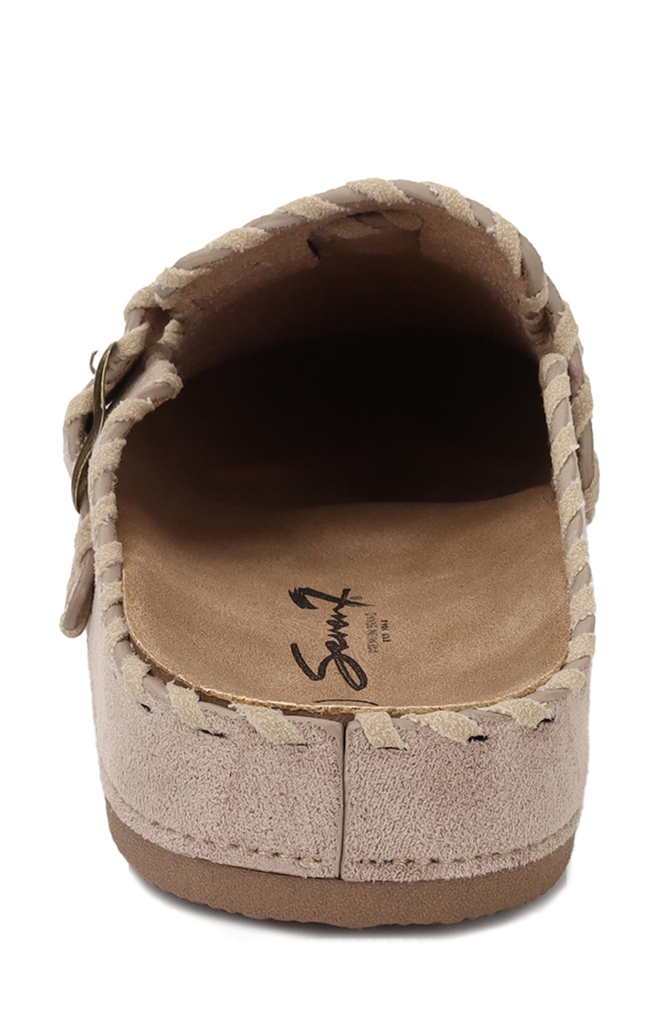 Stitched Mule, Alternate, color, TAUPE
