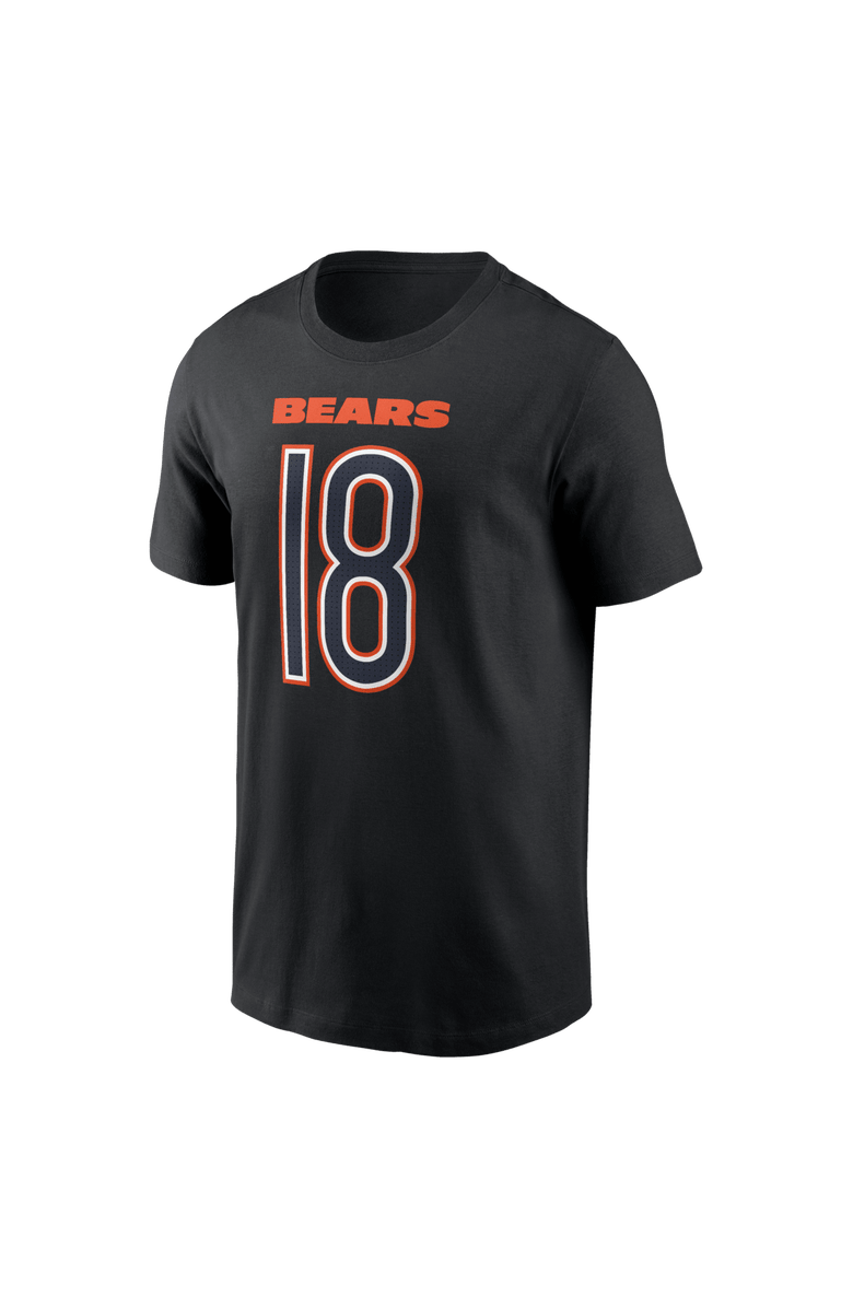 Nike Men's Nike Caleb Williams Black Chicago Bears Carbon Name & Number T-Shirt, Alternate, color, Black