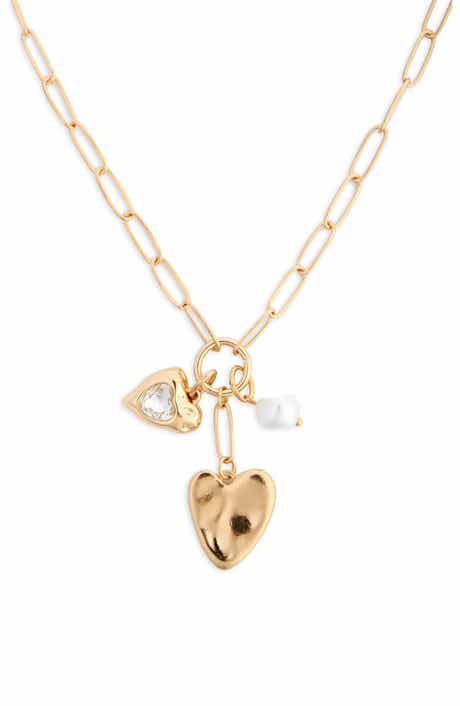 SAACHI Heart Charm Necklace