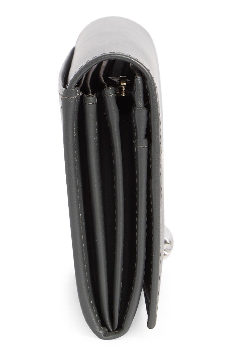 Leather Flap Wallet