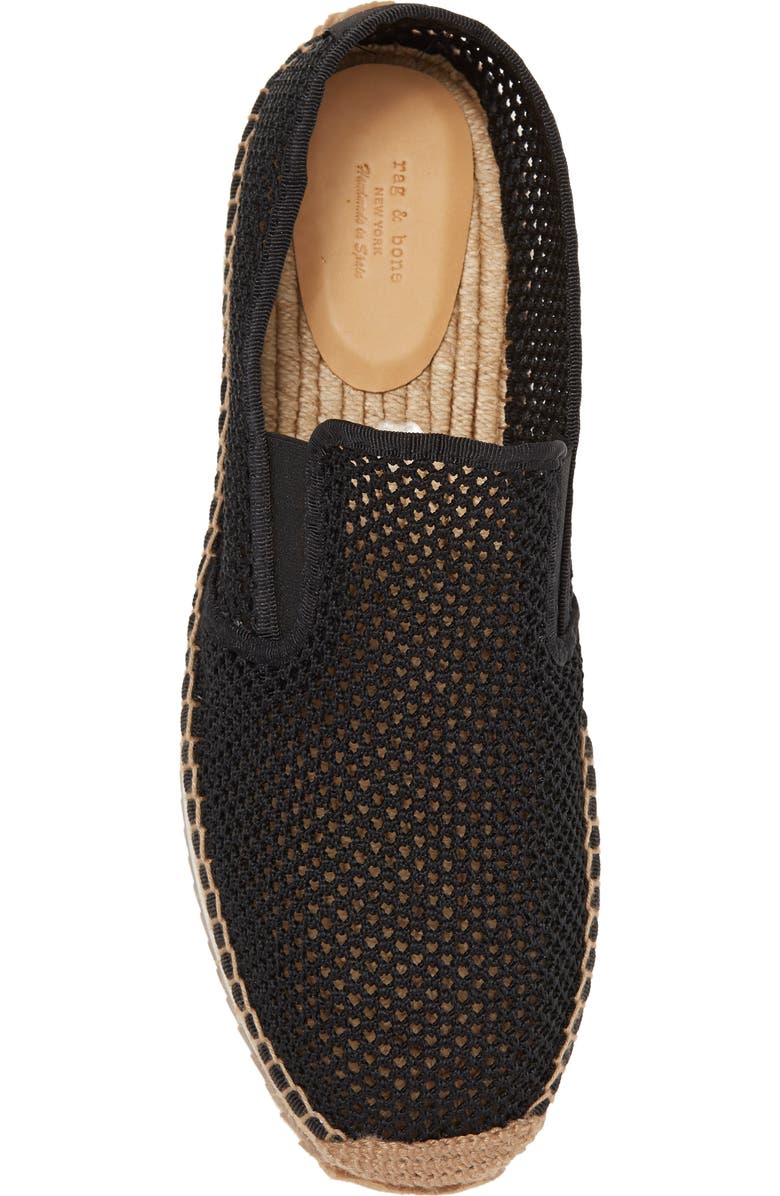 rag & bone Retro Espadrille Runner Slip-On Sneaker, Alternate, color,