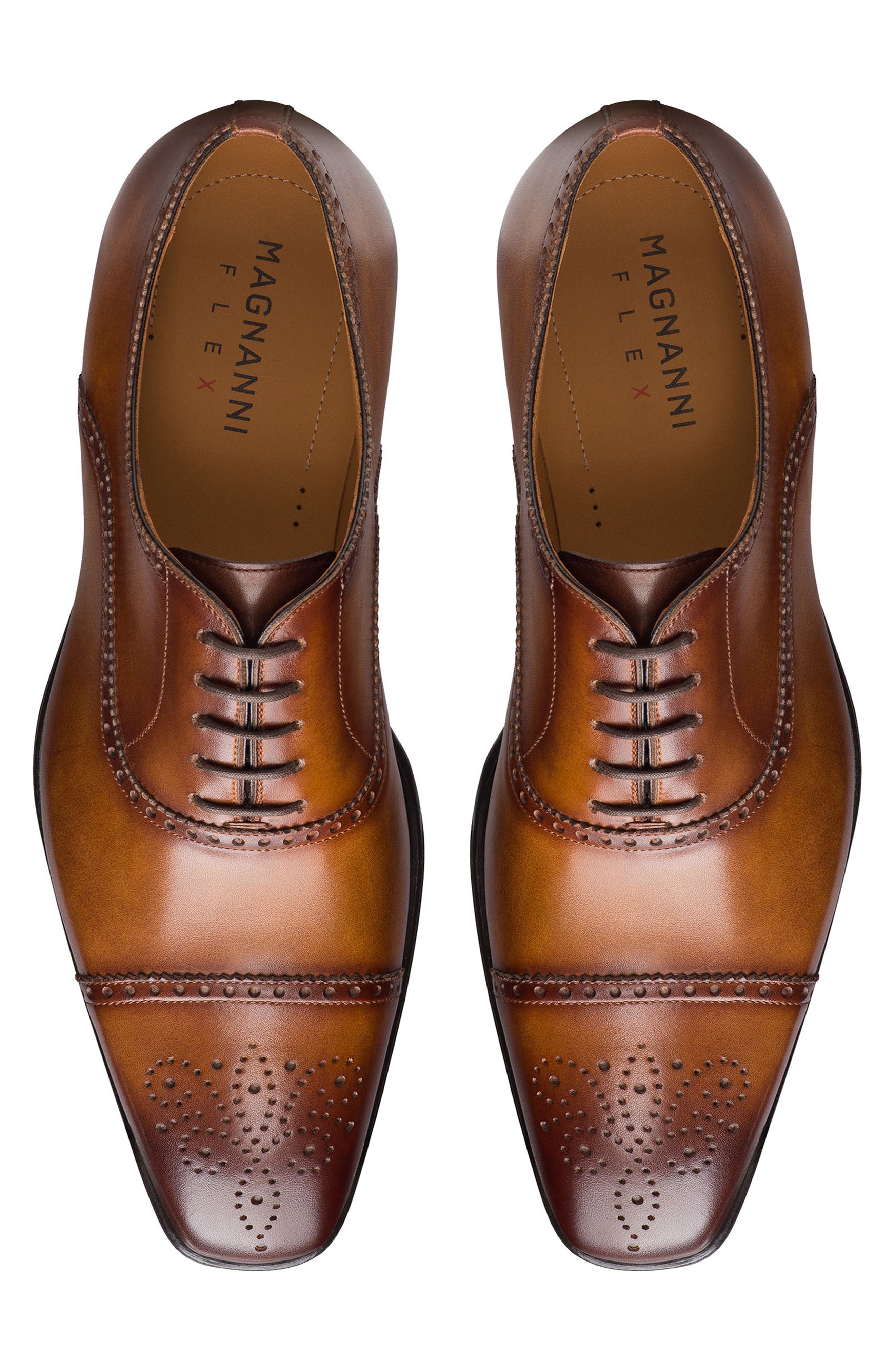 Magnanni Mick Curri Cap Toe Oxford, Alternate, color, Curri