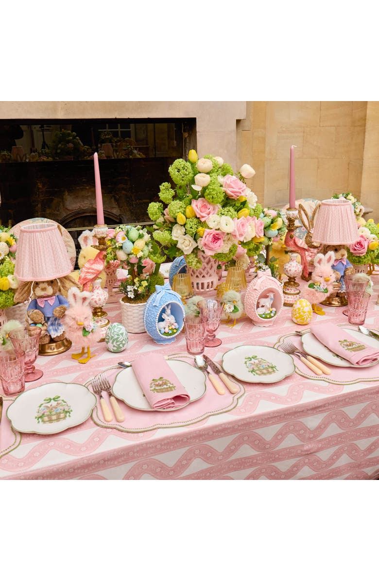 Mrs. Alice Lotus Lampshade, Alternate, color, Pink