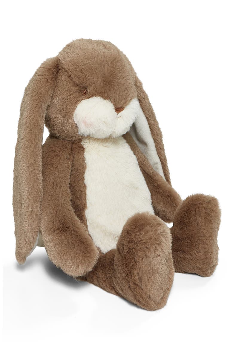Little Floppy Nibble Bunny Stuffed Animal, Alternate, color, BROWN