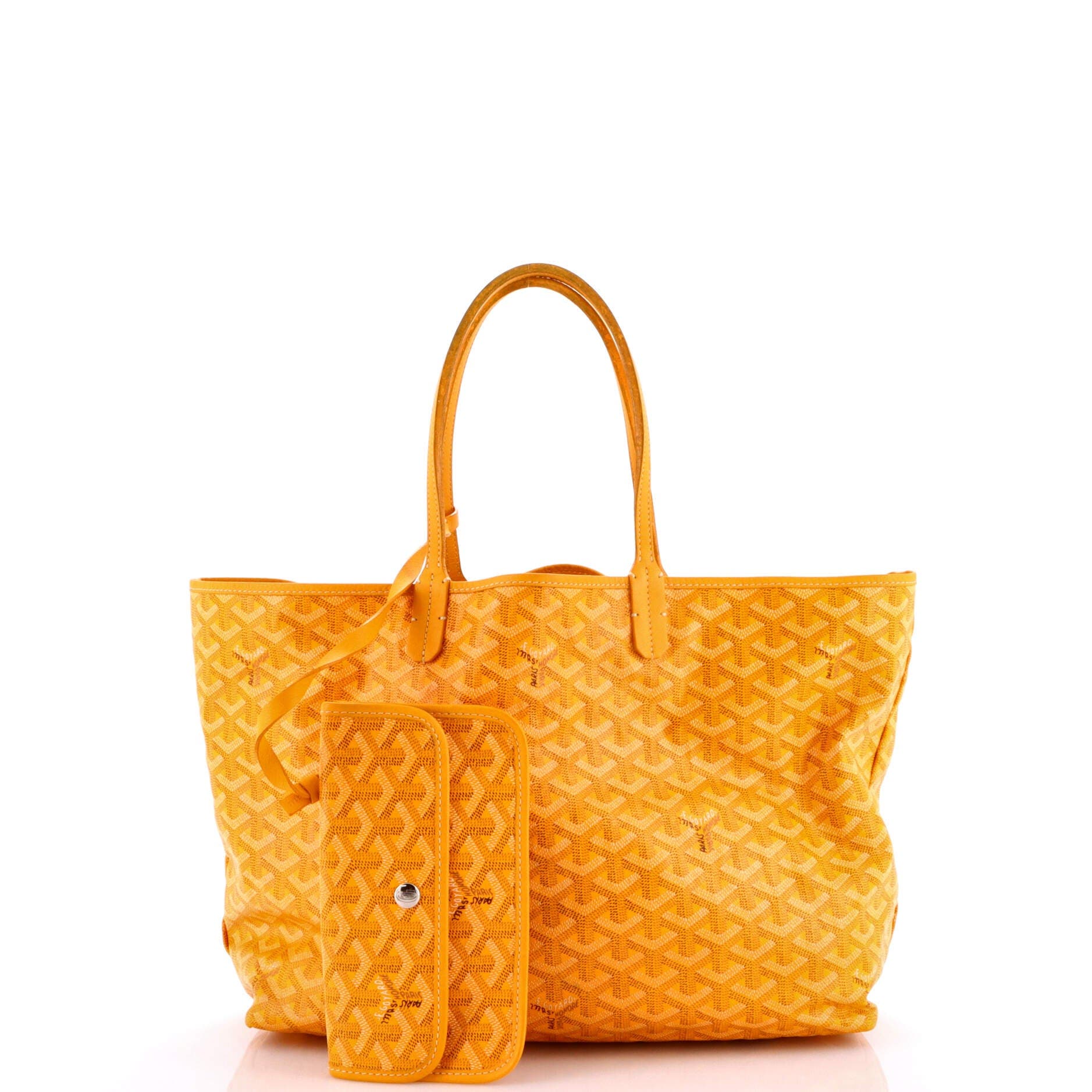 Saint Louis Tote Coated Canvas PM, Alternate, color, Orange