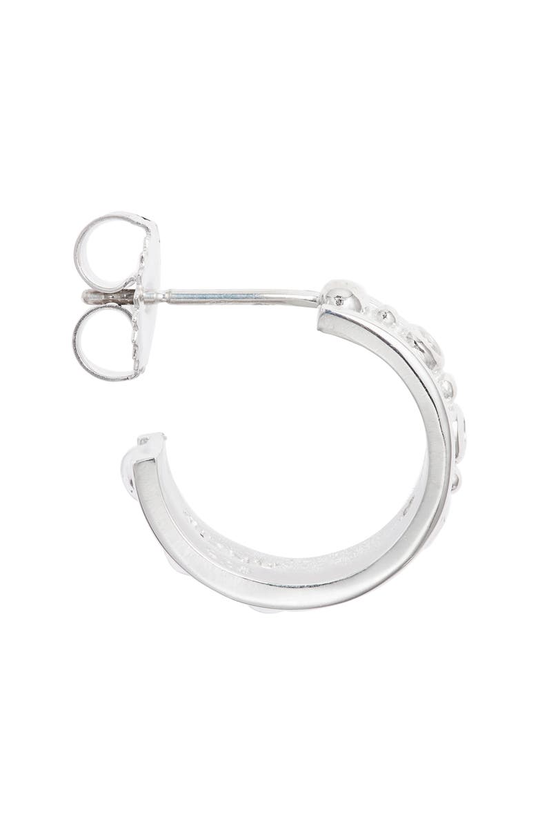 Anzie Dew Drop Méditerranée Hoop Earrings, Alternate, color, Silver