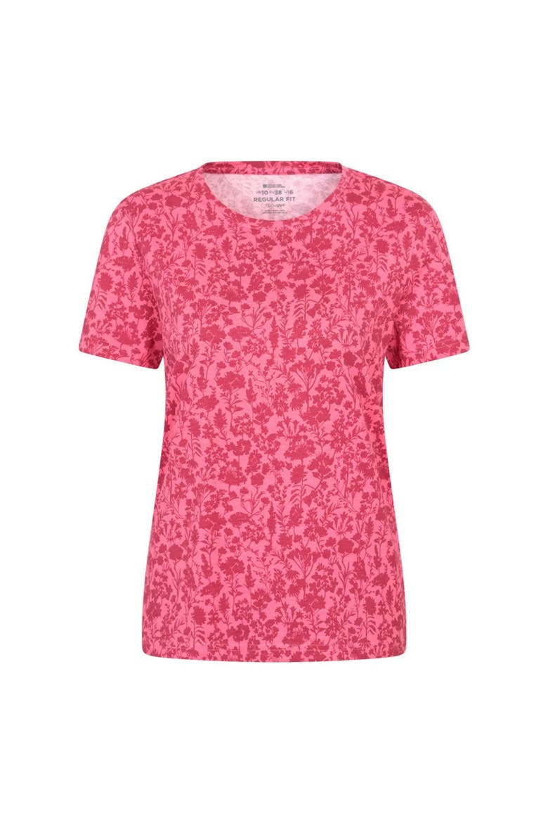 Floral T-Shirt, Main, color, Pink