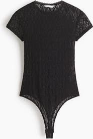 H&M Lace-look Jersey Thong Body