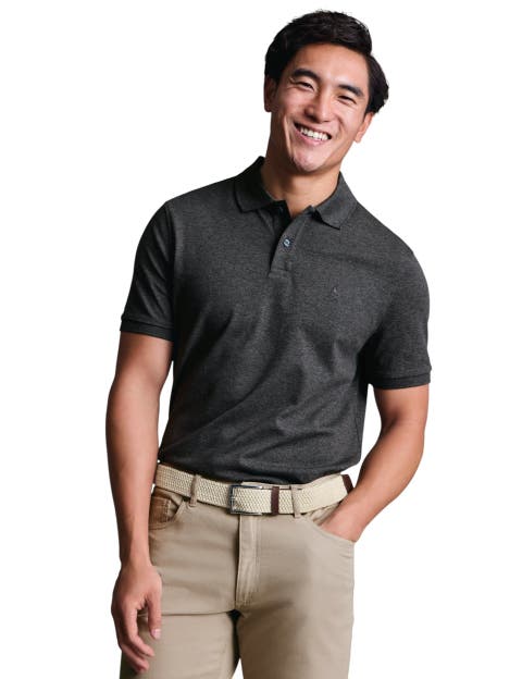 Short Sleeve Cotton Stretch Pique Polo