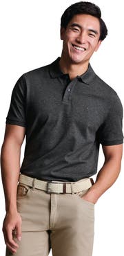 Charles Tyrwhitt Short Sleeve Cotton Stretch Pique Polo