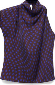 MANGO Drape Asymmetric Top