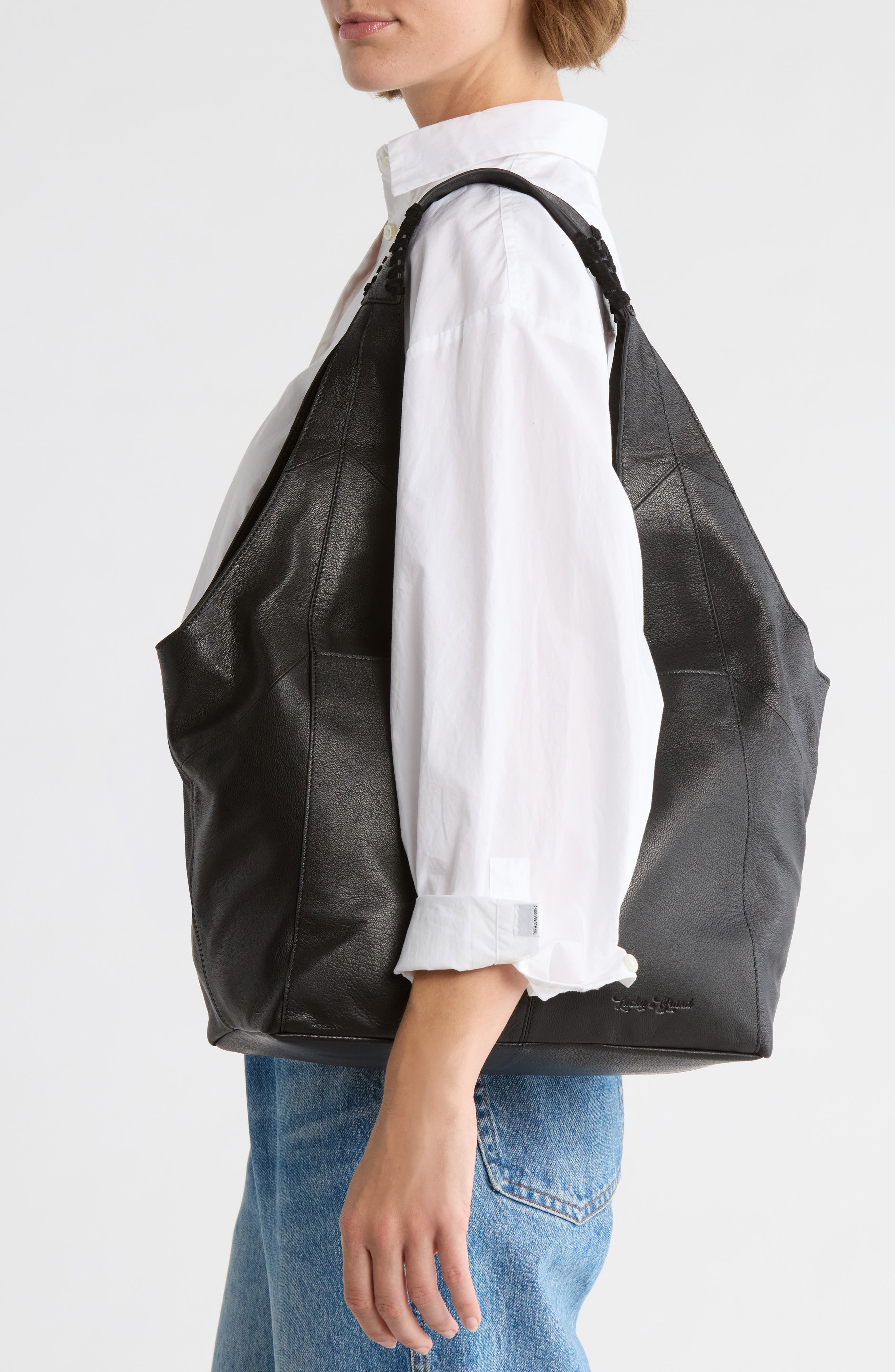 Lucky Brand Beky Tote, Alternate, color, Black