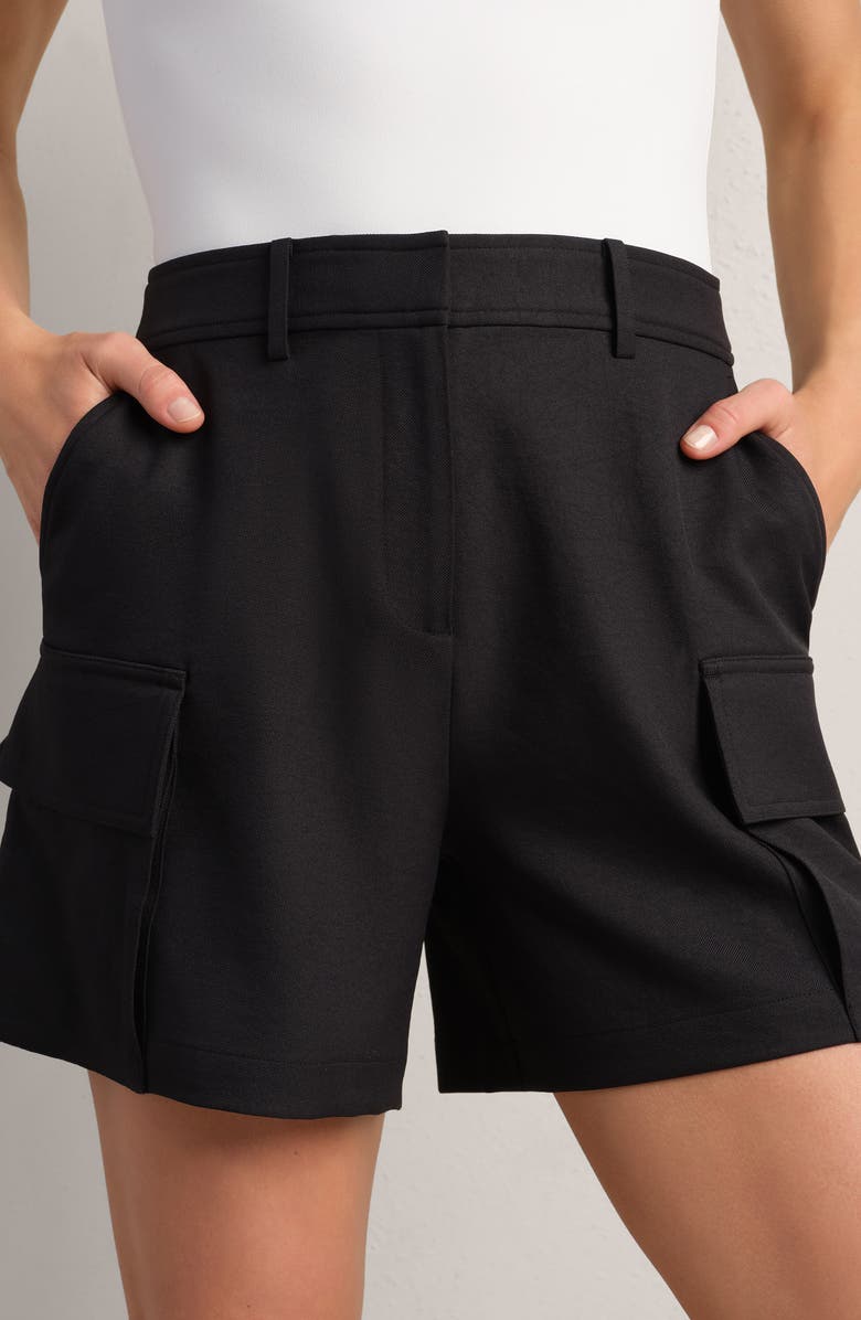 Rhone Horizon Cargo Shorts, Alternate, color, Pure Black