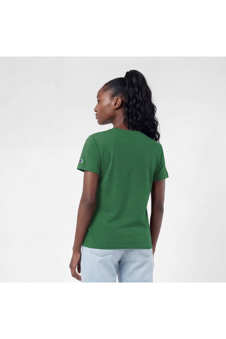 Women's Champion  Kelly Green Philadelphia Eagles Logo T-Shirt, Alternate, color, Kelly Green