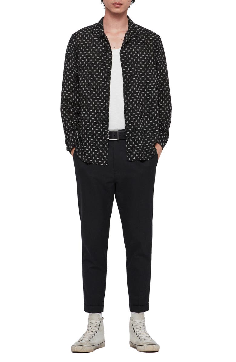 AllSaints Lucked Out Regular Fit Shirt, Alternate, color, 